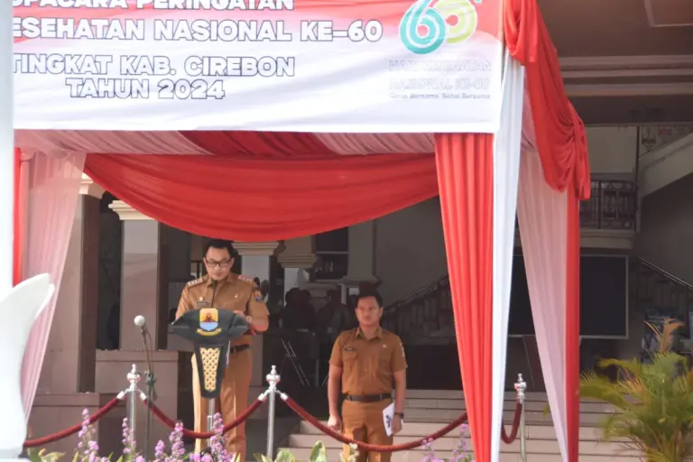 Peringatan HKN ke-60, Pj Bupati Cirebon Ajak Masyarakat Sinergi Capai Indonesia Emas 2045