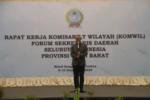 Rapat Forsesdasi di Kota Cirebon, Pj Wali Kota: Kolaborasi Kunci Hadapi Tantangan Daerah