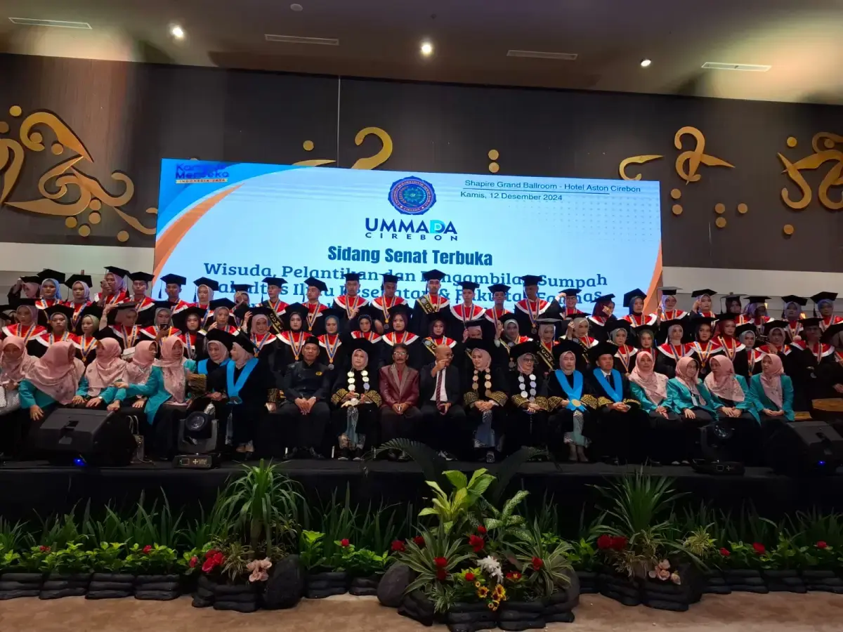 Wisuda Perdana UMMADA di Tanggal Cantik, 479 Mahasiswa Siap Berkarya di Dunia Profesi