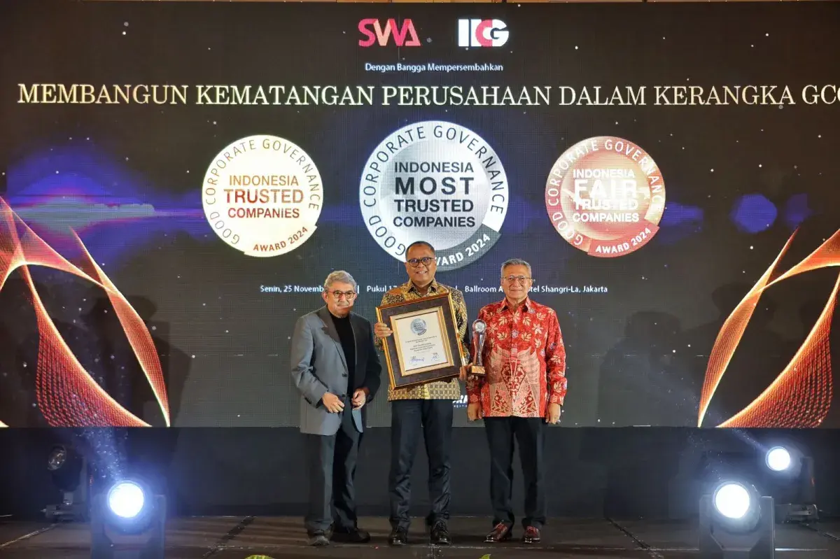bank bjb Dinobatkan Sebagai Most Trusted Banking di CGPI Award 2024