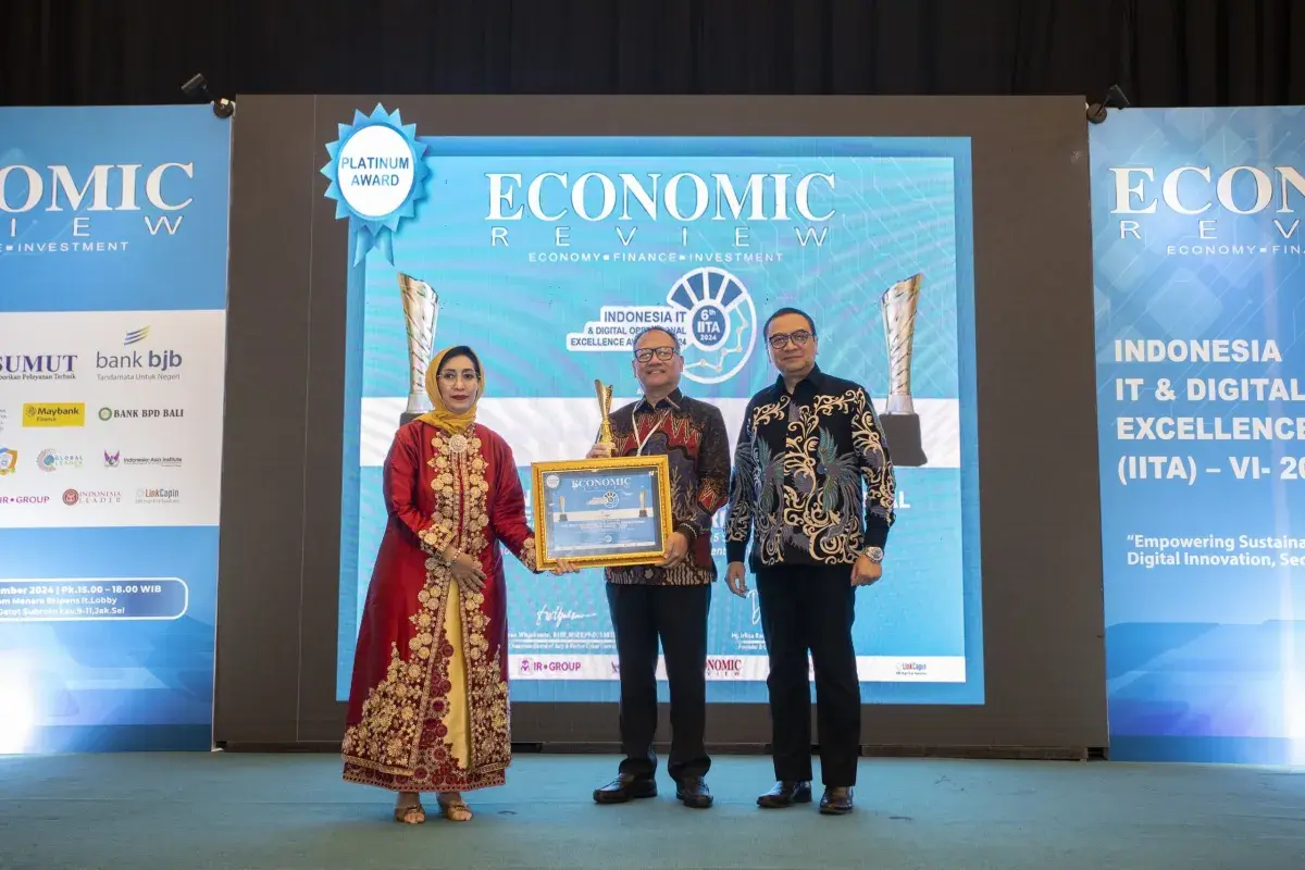 The Best IT and Digital Excellence Award 2024, bank bjb Diganjar Penghargaan Platinum untuk Inovasi Digital