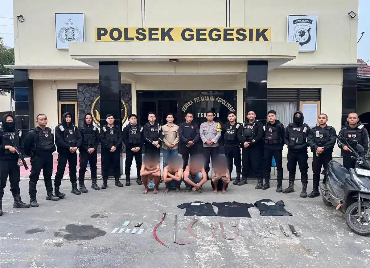 Kinerja Tim Raimas Macan Kumbang 852, Polresta Cirebon Perangi Kejahatan dengan Patroli Rutin