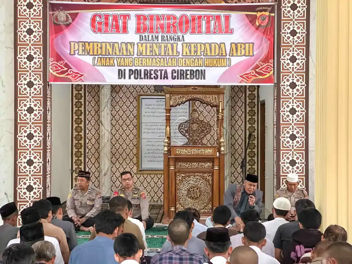 Kegiatan Binrohtal, Upaya Polresta Cirebon Rehabilitasi Anak Terlibat Hukum