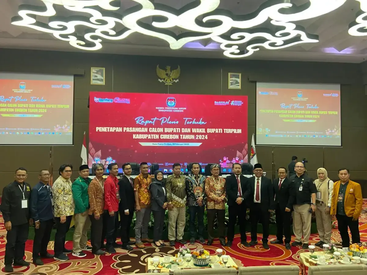Pasca-Putusan MK, KPU Sahkan Bupati dan Wabup Cirebon Terpilih