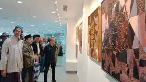 Perpaduan Seni dan Spiritualitas, Pameran Tunggal A. Casta di Gramedia Grage Mall Cirebon
