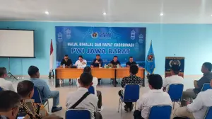 Rakor PWI Jabar: Solid di Tengah Dualisme, Konsisten Dukung Kepengurusan Hasil KLB