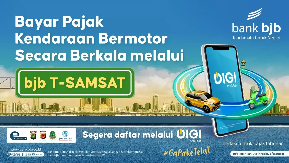 bank bjb Permudah Pembayaran Pajak Kendaraan dengan Layanan Digital