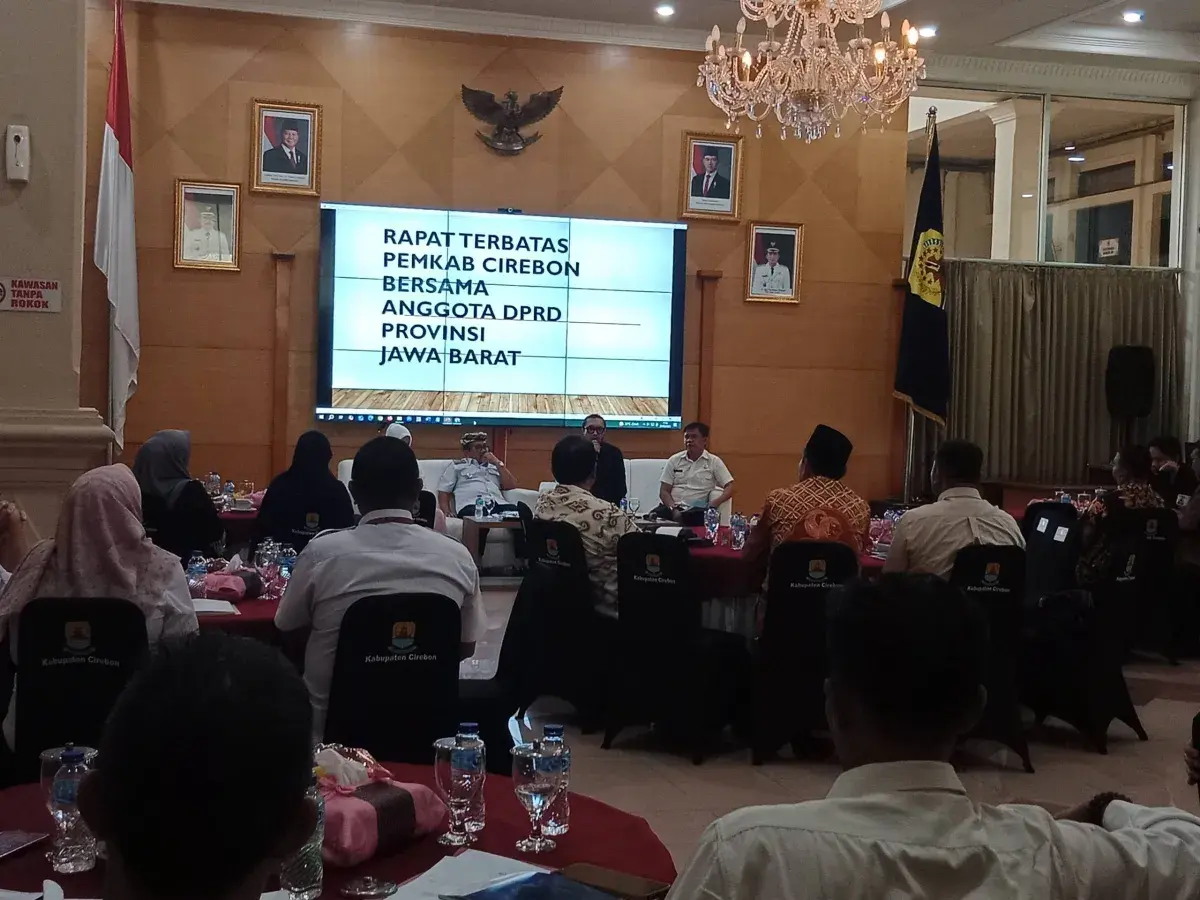 Rapat Terbatas DPRD Jabar dan Pemkab Cirebon, Pembangunan Infrastruktur jadi Sorotan