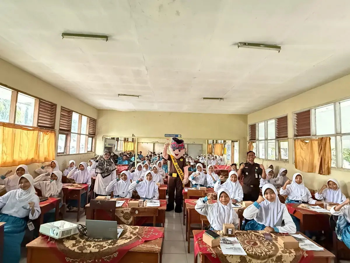 Jaksa Masuk Sekolah, Siswa SMPN 1 Talun Antusias Bahas Bullying dan Narkoba