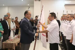 KONI Kota Cirebon Resmi Dilantik, Target 5 Besar Porprov Jabar 2026