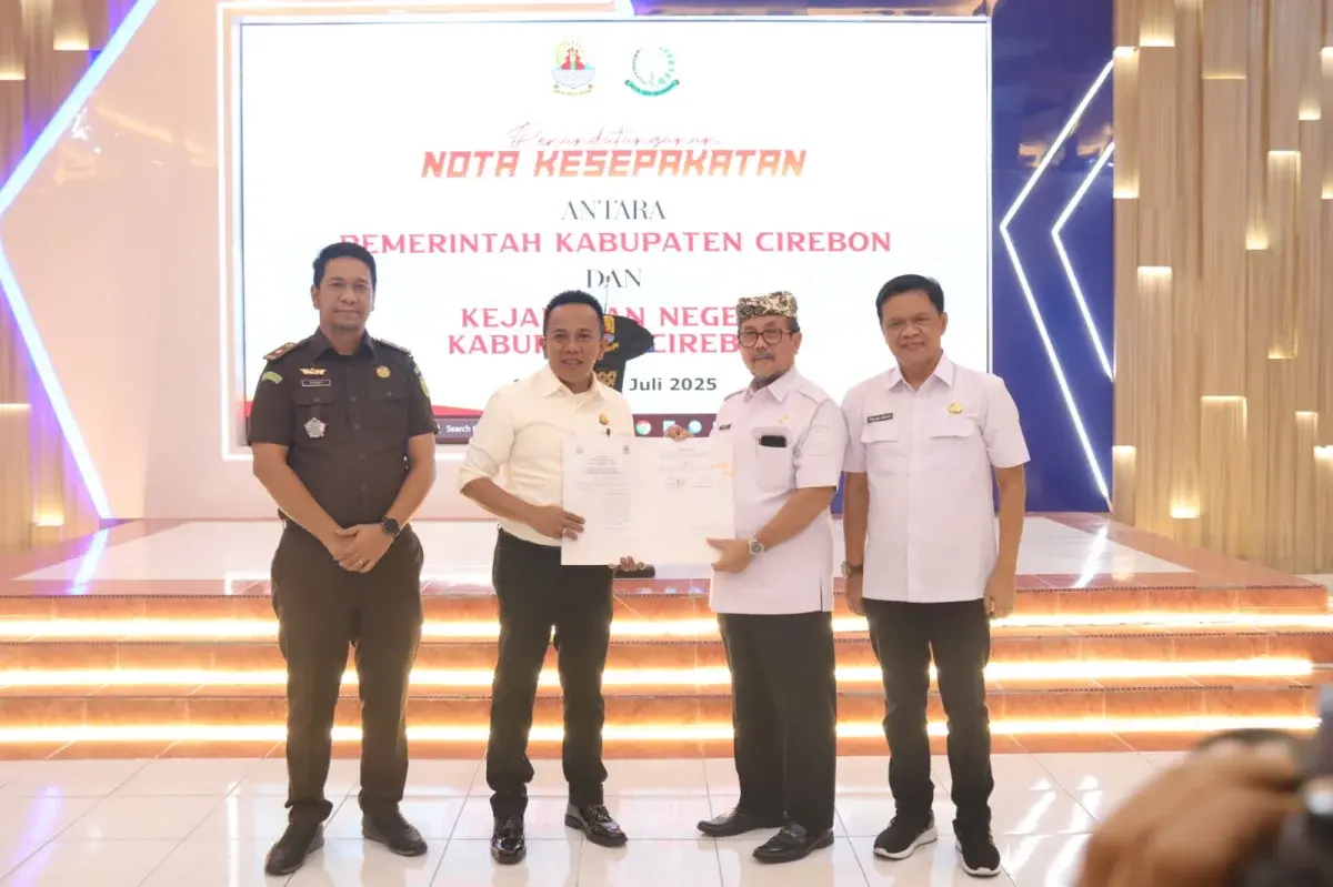 Cegah Korupsi Dana Desa, Pemkab Cirebon Teken MoU dengan Kejari
