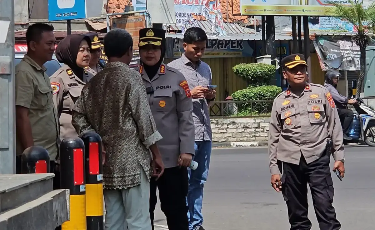Delapan Jukir Liar Diamankan, Polresta Cirebon Jaga Ketertiban Kawasan Wisata