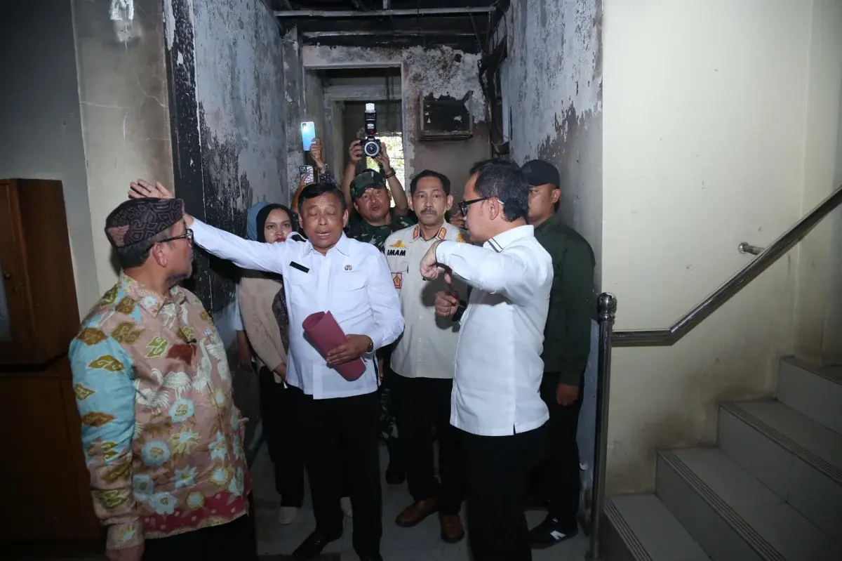 Wamendagri Tinjau Gedung DPRD, Pemkab Butuh Efisiensi Anggaran untuk Pemulihan