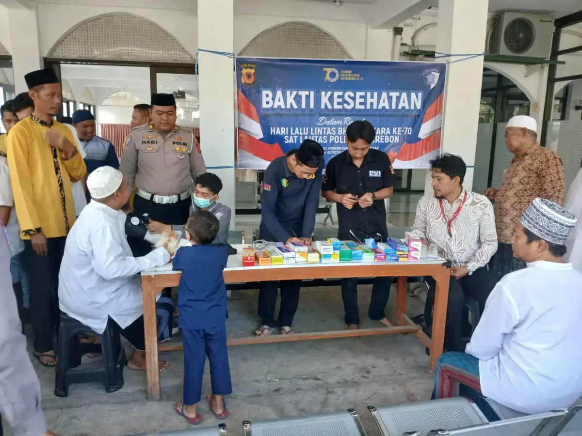 Satlantas dan Dokkes Hadirkan Layanan Kesehatan Gratis untuk Warga