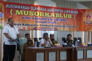 Jigus Pimpin KONI Hingga 2029, Bupati Dorong  Masuk 15 Besar Jawa Barat