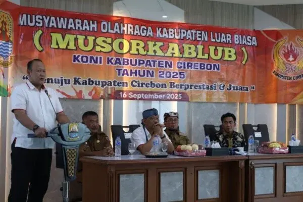 Jigus Pimpin KONI Hingga 2029, Bupati Dorong  Masuk 15 Besar Jawa Barat