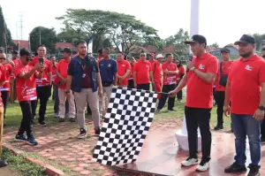 Jalan Sehat hingga Hiburan Rakyat, Haornas 2025 Kabupaten Cirebon Meriah