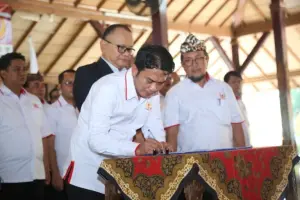 Jigus Resmi Pimpin KONI, Sport Center Watubelah Jadi Pusat Pembinaan Atlet