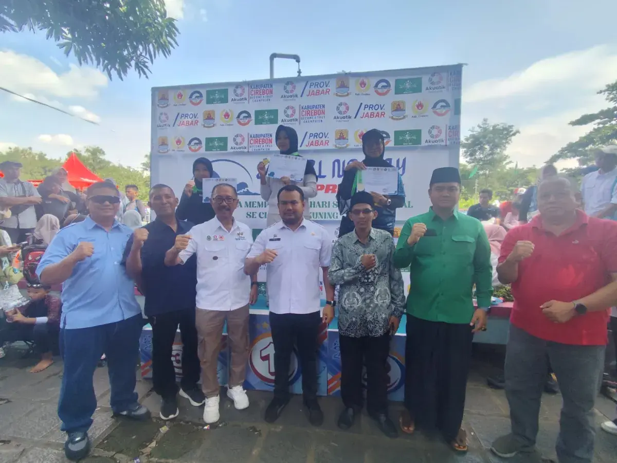 Santri Ngojay Berprestasi 2025, Talenta Baru Akuatik Lahir di Cirebon