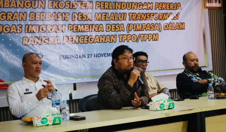 Imigrasi Resmikan Desa Ancaran Jadi Desa Binaan