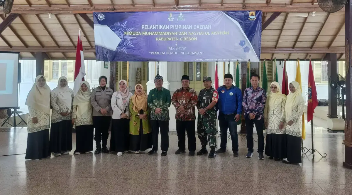 PDPM–PDNA Dilantik, Bupati Ajak Kader Pemuda Muhammadiyah dan NA Jadi Negarawan Muda Pembangun Daerah