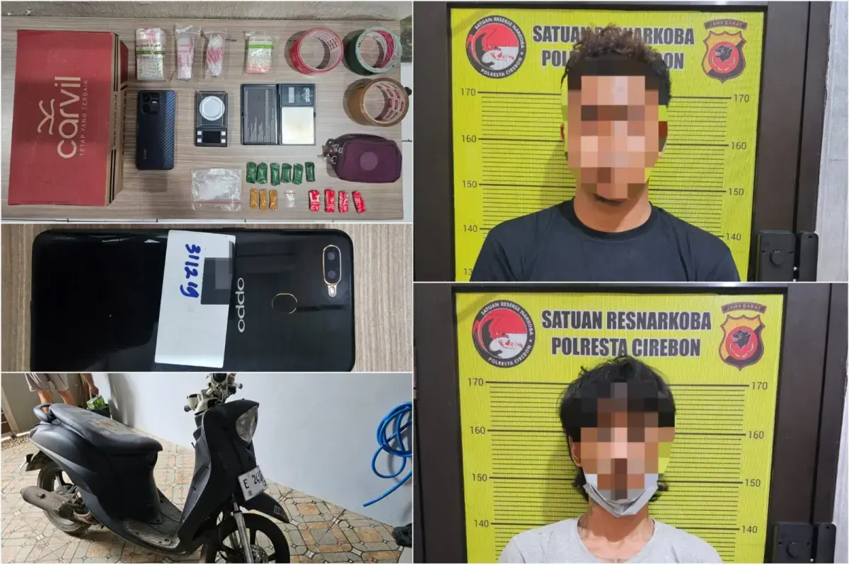 Edarkan Sabu, Dua Warga Kota Cirebon Terancam 12 Tahun Penjara
