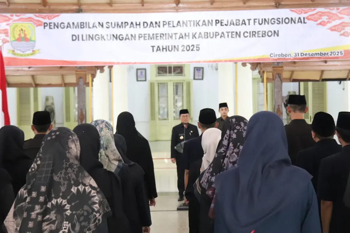 Sederhanakan Birokrasi, Bupati Lantik 34 Pejabat Fungsional
