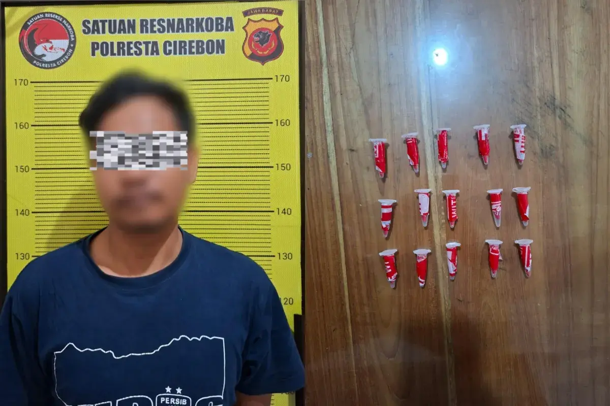 Edarkan Sabu, Pemuda 28 Tahun Ditangkap Polisi di Plumbon