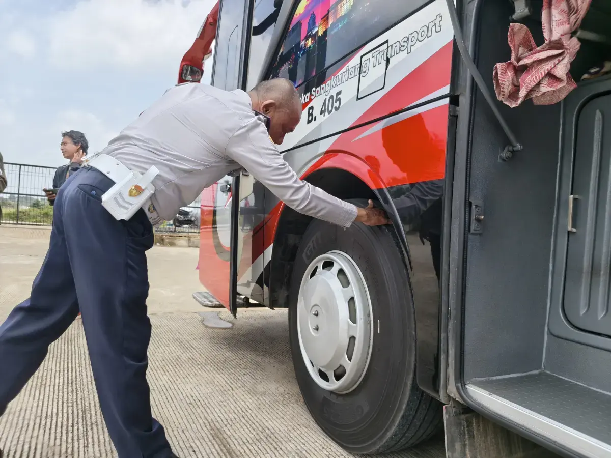 Mudik Aman Jadi Prioritas, Dishub Cek Kelayakan Bus