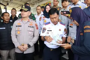 Pastikan Mudik Aman dan Nyaman, Wali Kota Pimpin 'Ramp Check' Armada Lebaran