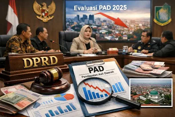 PAD 2025 Tak Capai Target, DPRD Soroti Lemahnya Kemandirian Fiskal