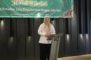 Halalbihalal GMI, Wakil Wali Kota Cirebon Tekankan Peran Strategis Muslimat dalam Pembangunan Sosial